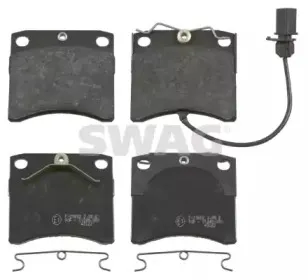 Комплект тормозных колодок, дисковый тормоз SWAG купить